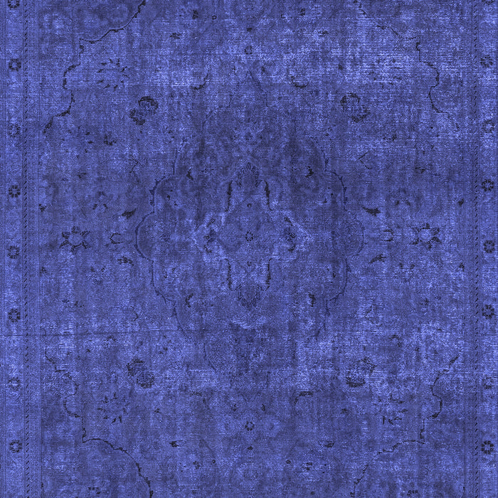 Machine Washable Abstract Blue Modern Rug, wshabs2790blu