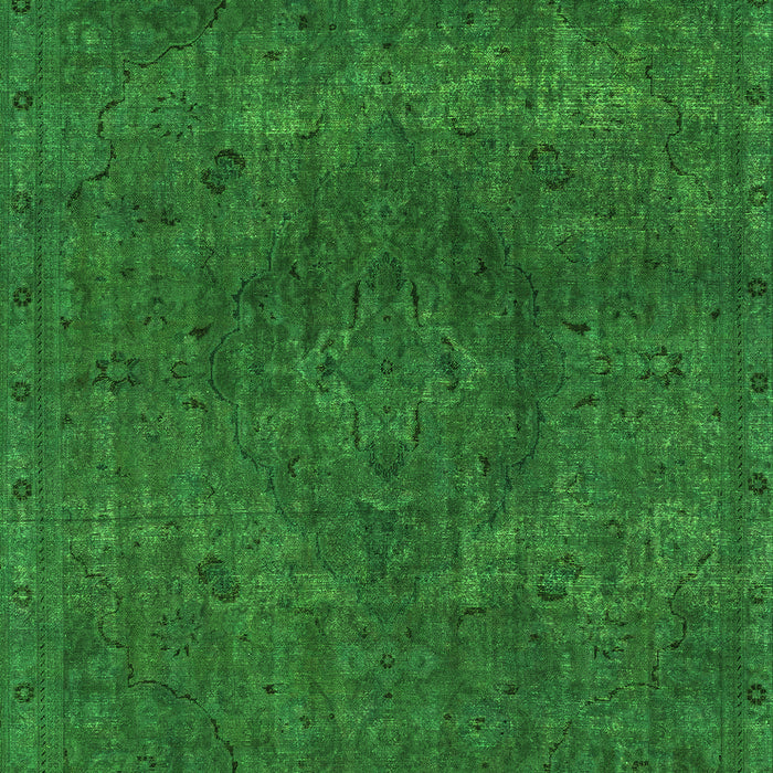 Machine Washable Abstract Green Modern Area Rugs, wshabs2790grn
