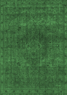 Abstract Emerald Green Modern Rug, abs2790emgrn