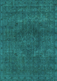 Abstract Turquoise Modern Rug, abs2790turq