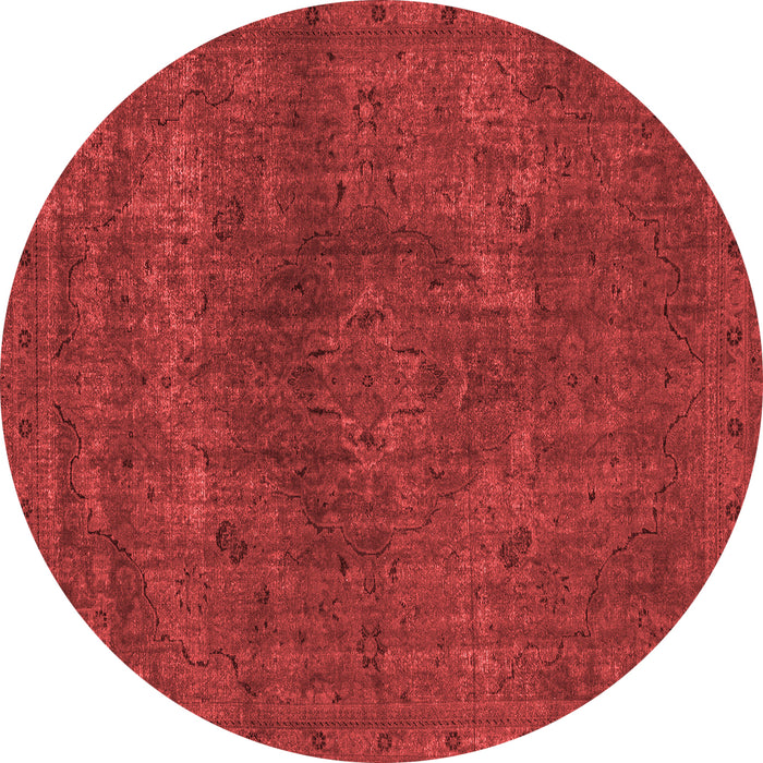 Abstract Red Modern Rug, abs2790red