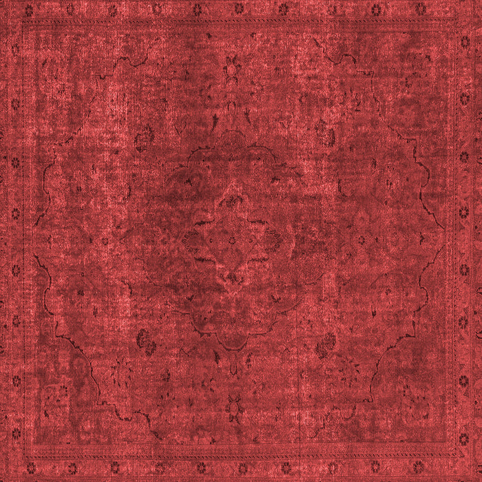 Abstract Red Modern Rug, abs2790red