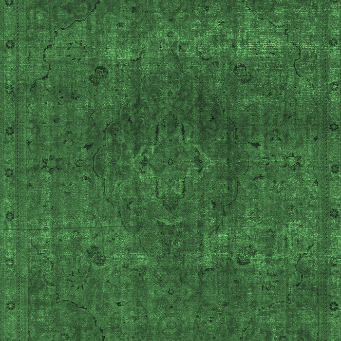 Machine Washable Abstract Emerald Green Modern Area Rugs, wshabs2790emgrn