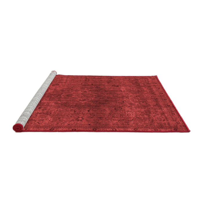 Modern Red Washable Rugs