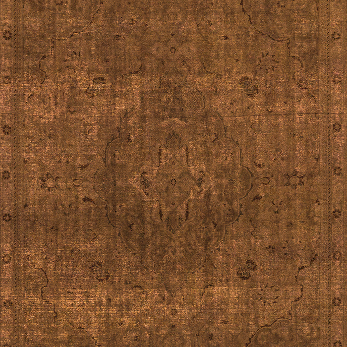 Machine Washable Abstract Orange Modern Area Rugs, wshabs2790org