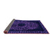 Sideview of Abstract Purple Modern Rug, abs2791pur