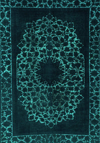 Abstract Turquoise Modern Rug, abs2791turq