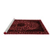 Modern Red Washable Rugs