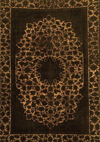 Abstract Orange Modern Rug, abs2791org