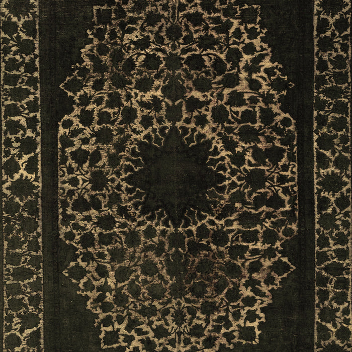 Abstract Brown Modern Rug, abs2791brn