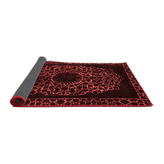 Abstract Red Modern Area Rugs