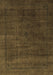 Abstract Brown Modern Rug, abs2792brn