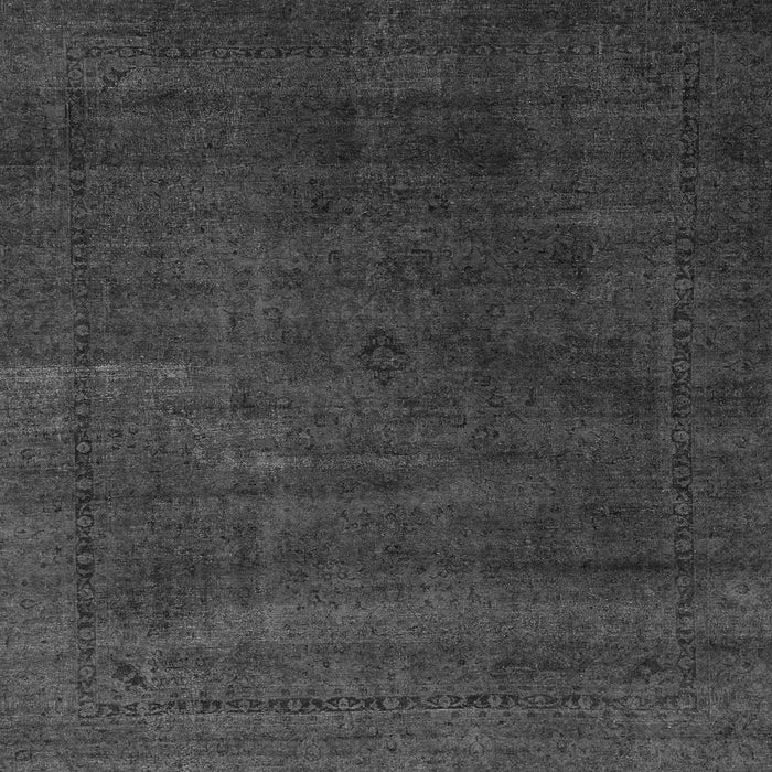 Square Machine Washable Abstract Gray Modern Rug, wshabs2792gry