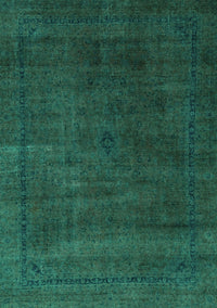 Abstract Turquoise Modern Rug, abs2792turq