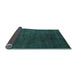 Sideview of Abstract Light Blue Modern Rug, abs2792lblu