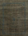 Abstract Coffee Brown Modern Rug, abs2792