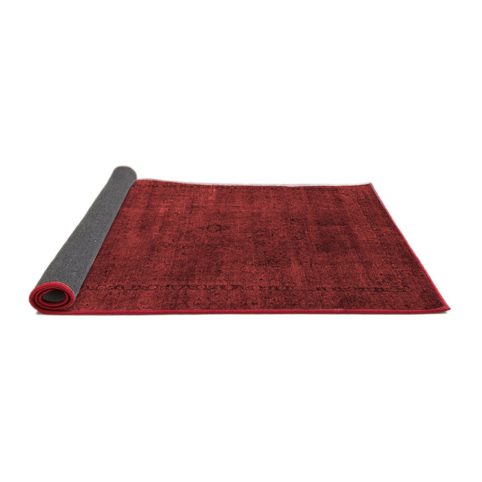 Abstract Red Modern Area Rugs