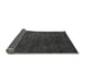 Sideview of Abstract Gray Modern Rug, abs2792gry