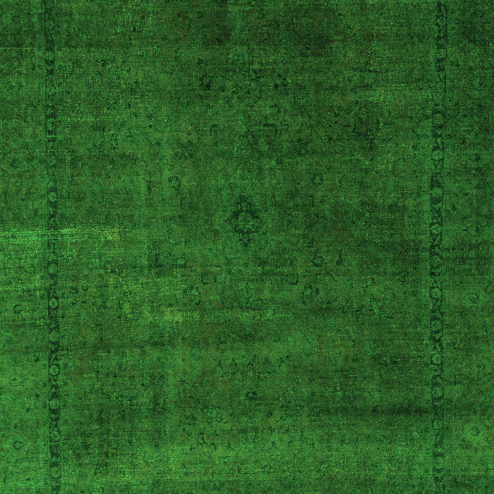 Machine Washable Abstract Green Modern Area Rugs, wshabs2792grn