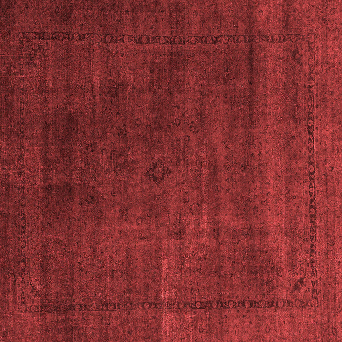 Abstract Red Modern Rug, abs2792red
