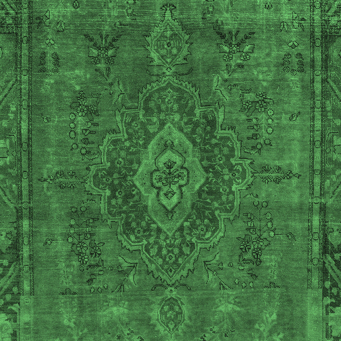 Abstract Emerald Green Modern Rug, abs2793emgrn