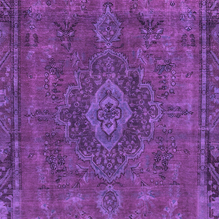Machine Washable Abstract Purple Modern Area Rugs, wshabs2793pur