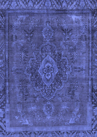 Abstract Blue Modern Rug, abs2793blu