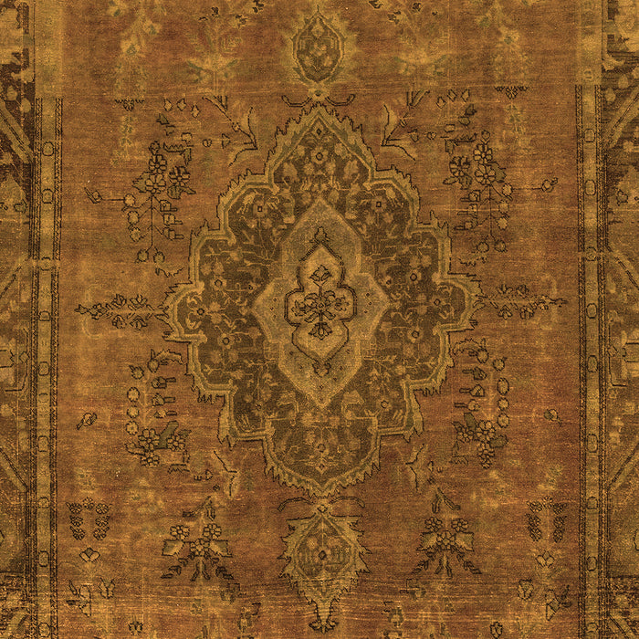 Abstract Orange Modern Rug, abs2793org