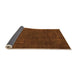 Sideview of Abstract Orange Modern Rug, abs2794org