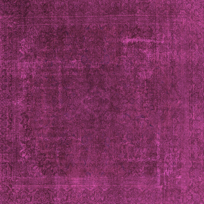 Square Machine Washable Abstract Pink Modern Rug, wshabs2794pnk