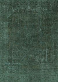 Abstract Light Blue Modern Rug, abs2794lblu