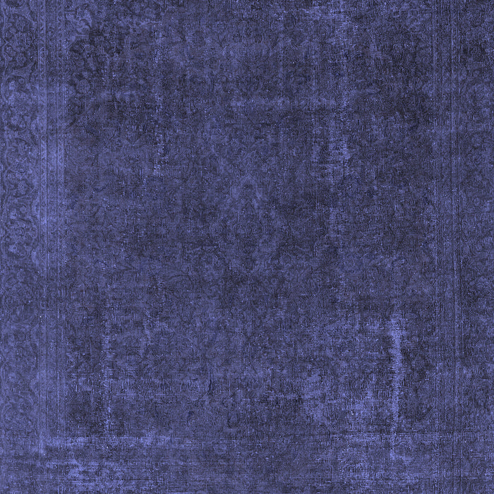Machine Washable Abstract Blue Modern Rug, wshabs2794blu