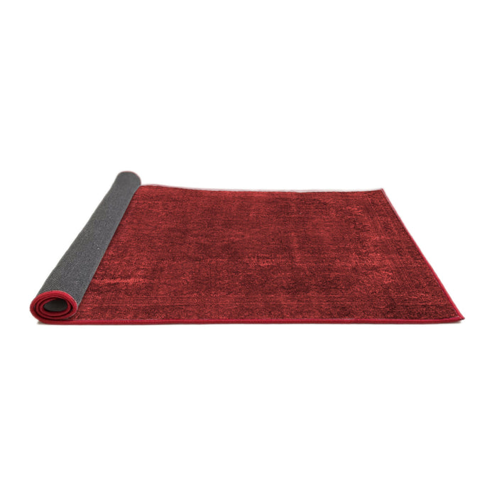 Abstract Red Modern Area Rugs