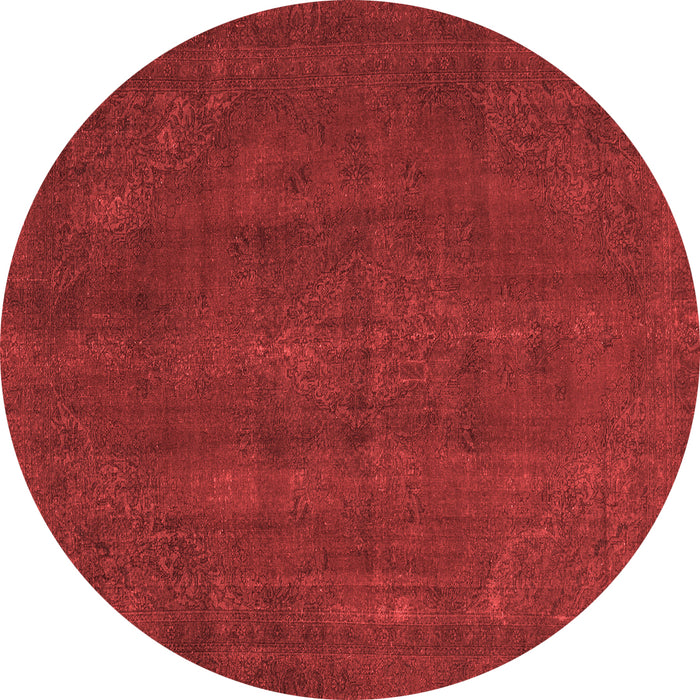 Abstract Red Modern Rug, abs2795red