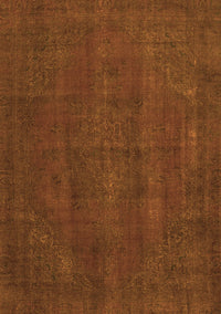 Abstract Orange Modern Rug, abs2795org