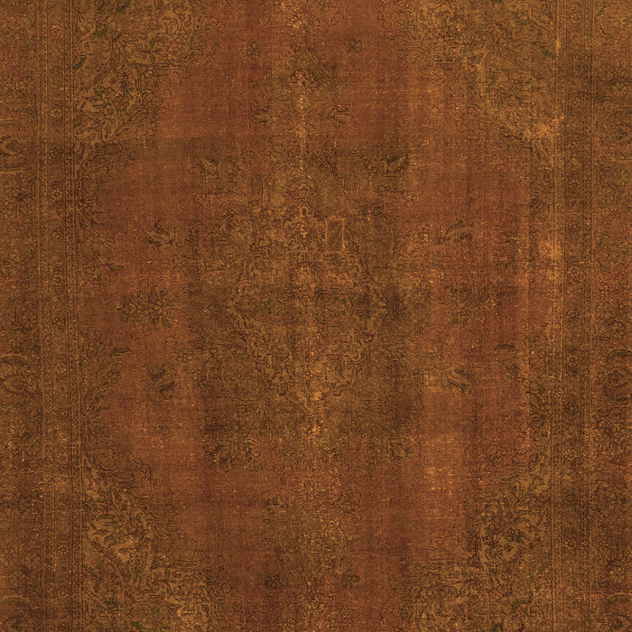 Abstract Orange Modern Rug, abs2795org