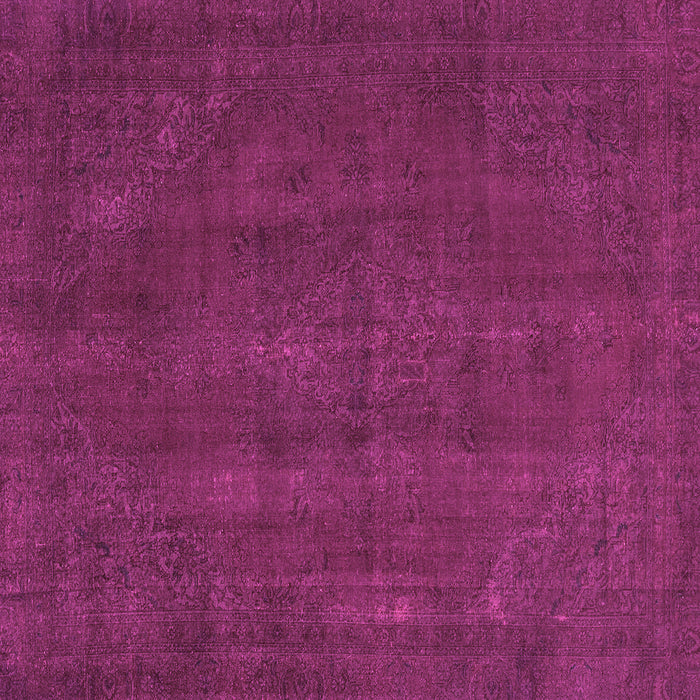 Square Machine Washable Abstract Pink Modern Rug, wshabs2795pnk