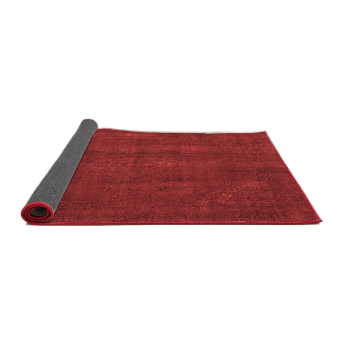 Abstract Red Modern Area Rugs