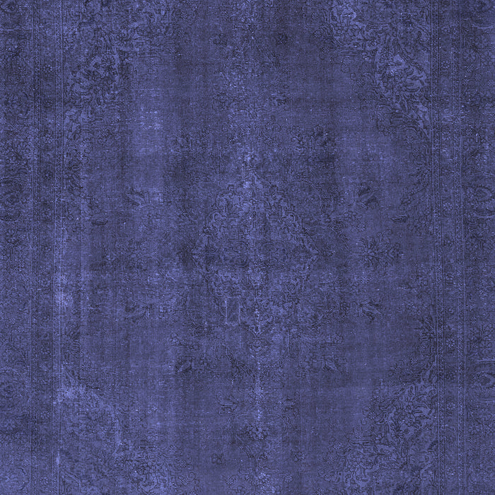 Machine Washable Abstract Blue Modern Rug, wshabs2795blu