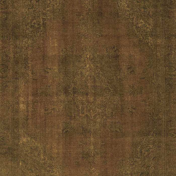 Abstract Brown Modern Rug, abs2795brn