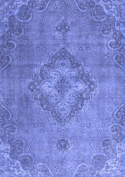 Abstract Blue Modern Rug, abs2796blu