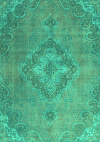 Abstract Turquoise Modern Rug, abs2796turq