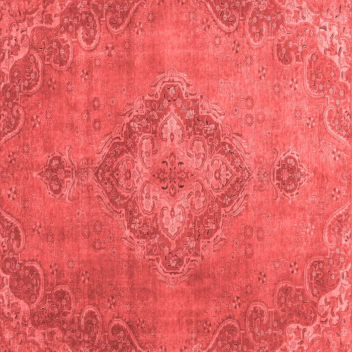 Abstract Red Modern Rug, abs2796red