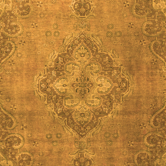 Abstract Orange Modern Rug, abs2796org