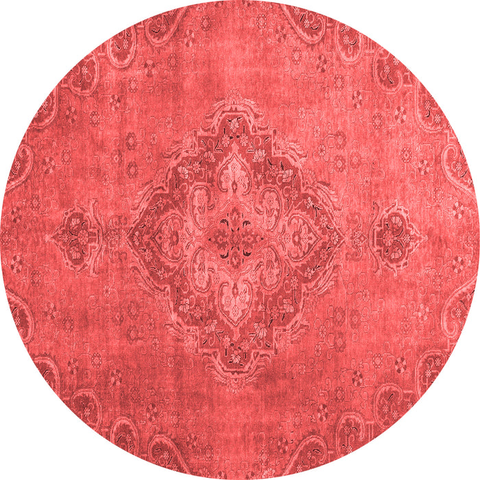 Machine Washable Abstract Red Modern Rug, wshabs2796red