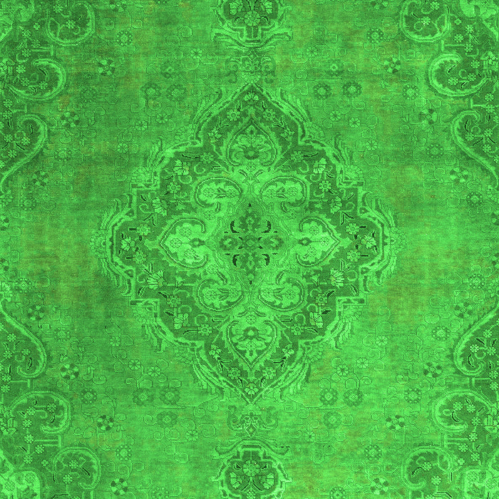Machine Washable Abstract Green Modern Area Rugs, wshabs2796grn