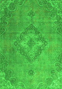 Abstract Green Modern Rug, abs2796grn