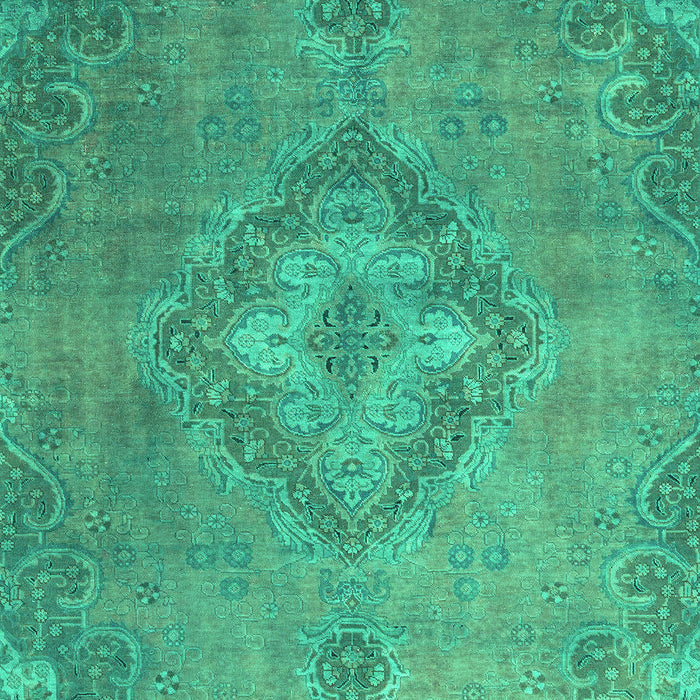 Machine Washable Abstract Turquoise Modern Area Rugs, wshabs2796turq