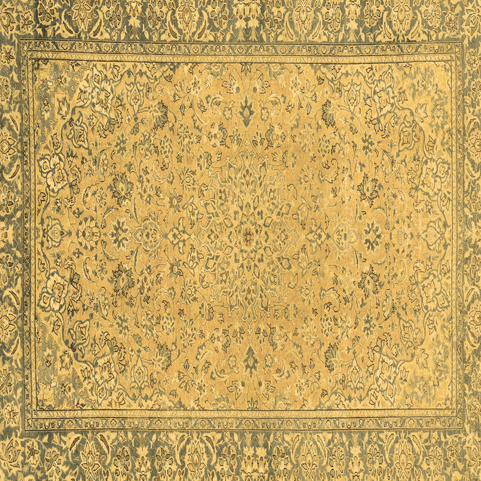 Square Machine Washable Abstract Brown Modern Rug, wshabs2797brn