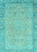 Machine Washable Abstract Light Blue Modern Rug, wshabs2797lblu